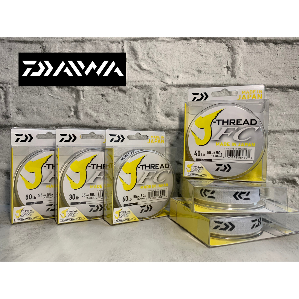 Daiwa J Thread Fc Fluorocarbon Leader Line Shopee Malaysia