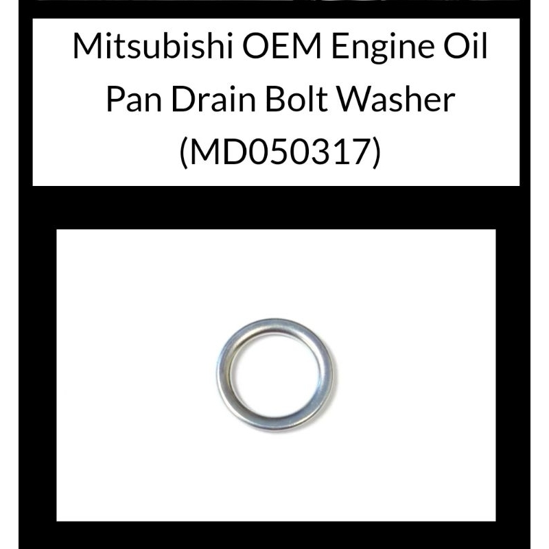 Engine Oil Drain Plug Gasket washermitsubishi lancer/evolution 10/asx