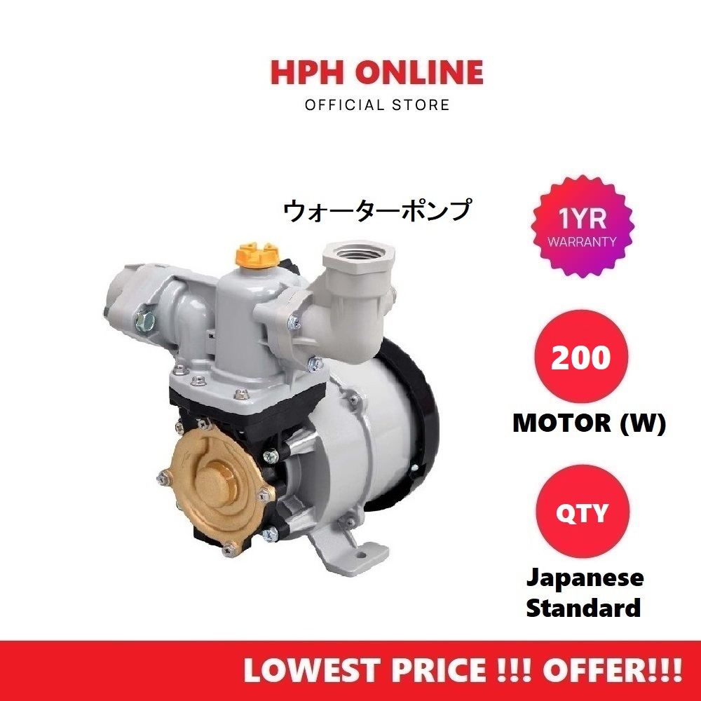 Hitachi Water Pump (200W) WP200N NonAutomatic Series Shopee Malaysia