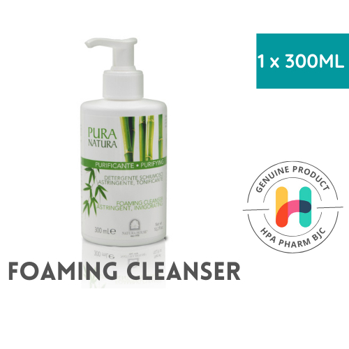 PURA NATURA FOAMING ASTRINGENT CLEANSER 300ML Shopee Malaysia