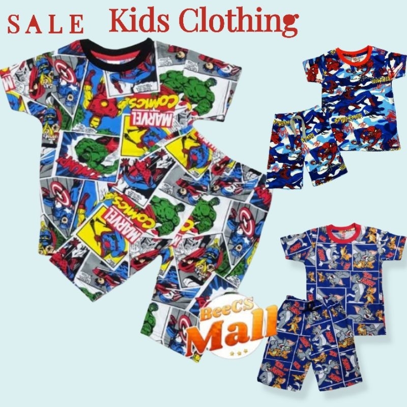 Kids Boy Playset I Baju Budak Lelaki Affordable Boys toddler clothing Suit & Sets I Baju kanak-kanak lelaki