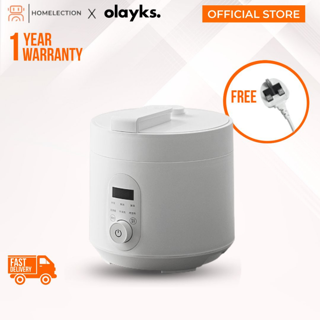 Olayks Electric Smart Pressure Cooker Multifunction Rice Cooker (3L) 迷你智能电压力锅 高压锅 多功能电饭锅 电饭煲 1Year Warranty