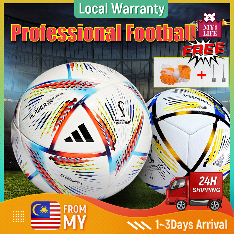 High Quality Size 5 Bola Sepak Football Soccer Ball Bola Futsal Soft Premier League AntiSlip AntiSlip Soft PU Leather