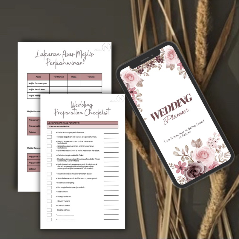 Wedding Planner Digital Book✨MURAH!! (PDF)