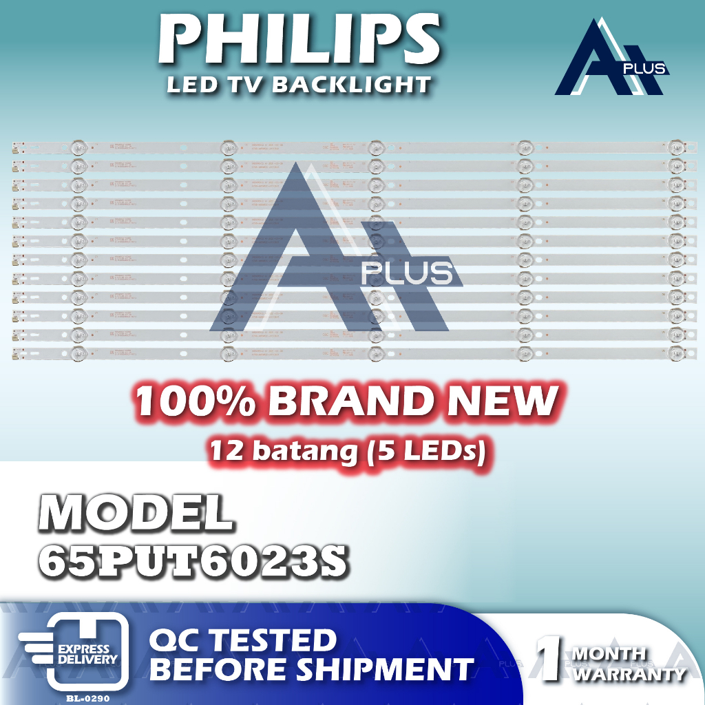 65PUT6023S/98 PHILIPS 65" LED TV Backlight 65 INCH Lampu TV 65PUT6023S 65PUT6023