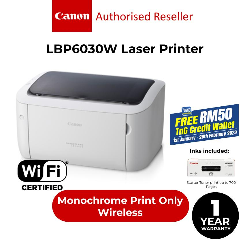 CANON imageCLASS LBP6030W Monochrome Wireless Laser Printer (Print ONLY