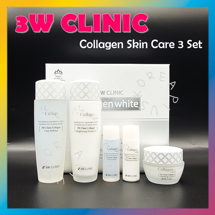 [3W CLINIC] Collagen Skin Care 3 Set | Shopee Malaysia