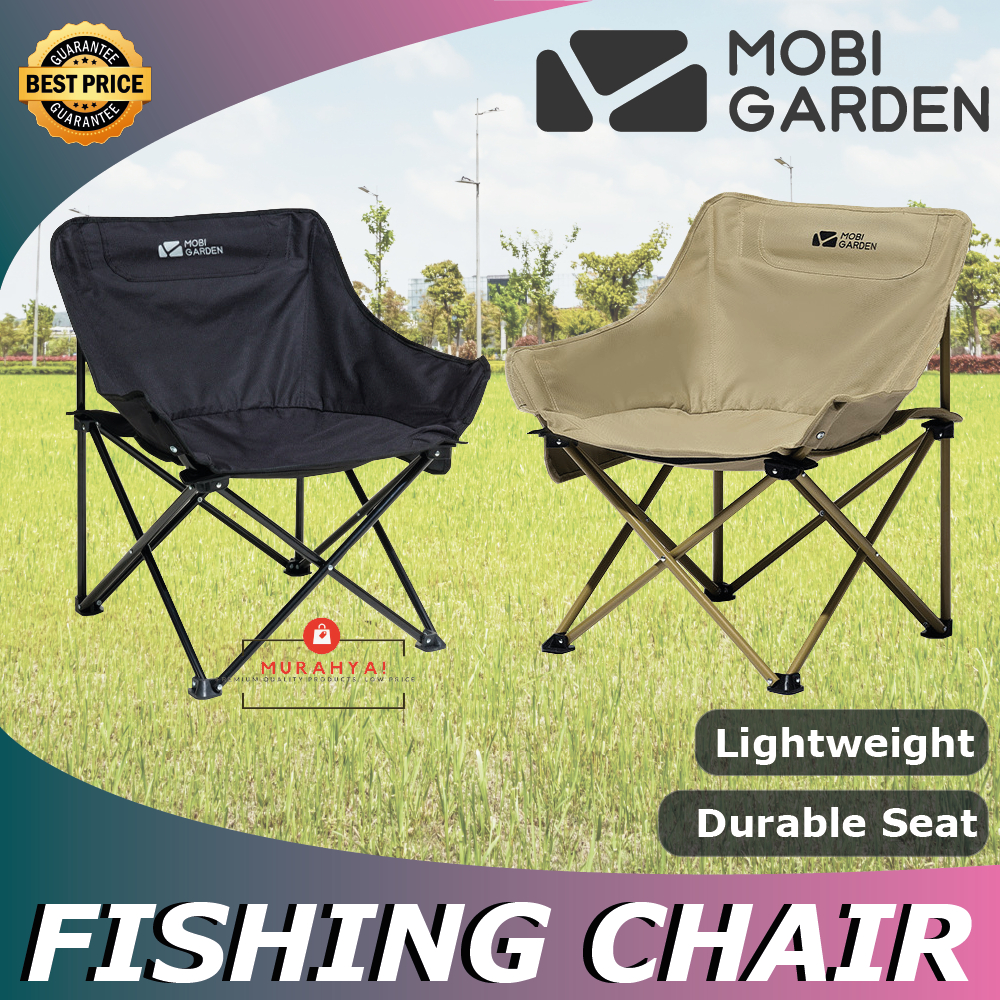 Kerusi camping Mobi Garden Moon Chair Outdoor fishing hiking chair ...