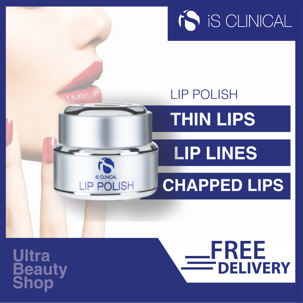 iS Clinical Lip Polish Moisturizes Thin Lip Dryness Chapped Lips
