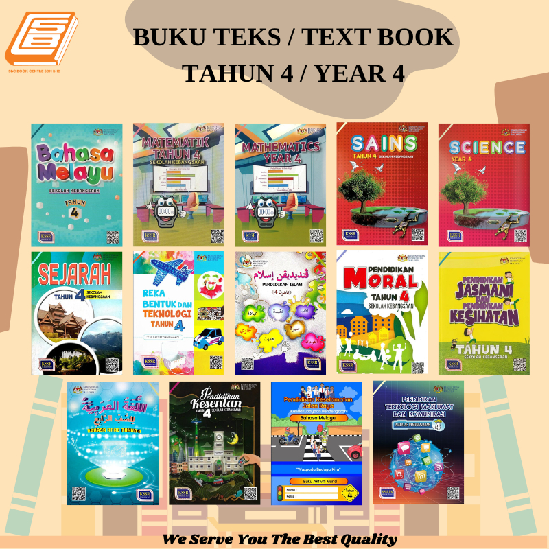 [SBCB] Buku Teks Tahun 4 / Text Book Year 4 KSSR | Shopee Malaysia