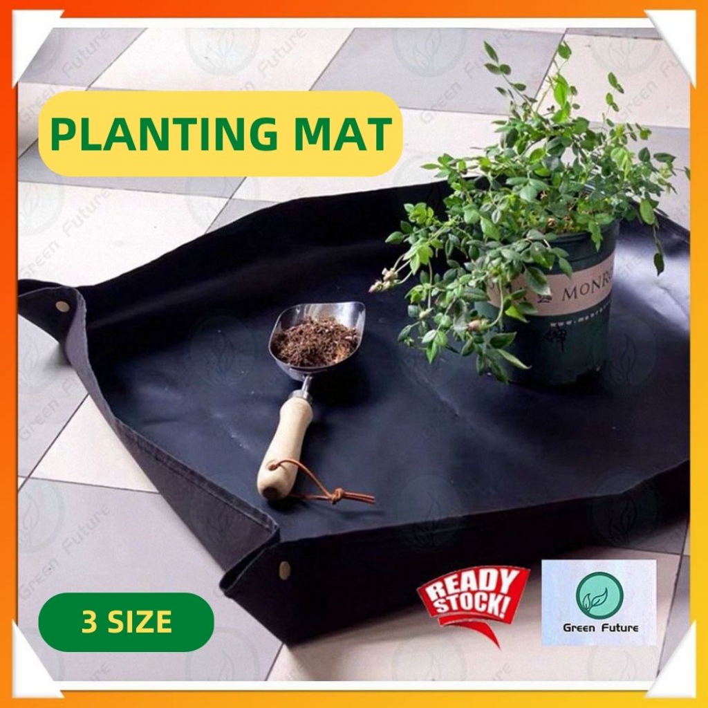 Plant Repotting Mat Waterproof Transplanting Mat Indoor Succulent Potting Mat Portable Gardening Mat 种植垫子 翻土垫子 翻土 多肉