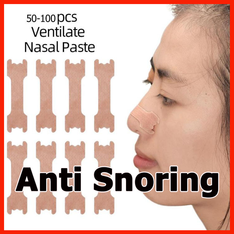 Plaster Patch Anti Snoring Nasal Breathe Right Strip Ubat Dengkur Anti