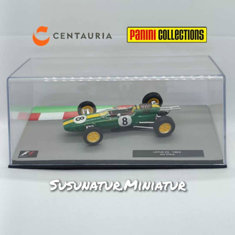 Formula 1 LOTUS 25 1963 Jim Clark 8 Centauria Panini Formula One