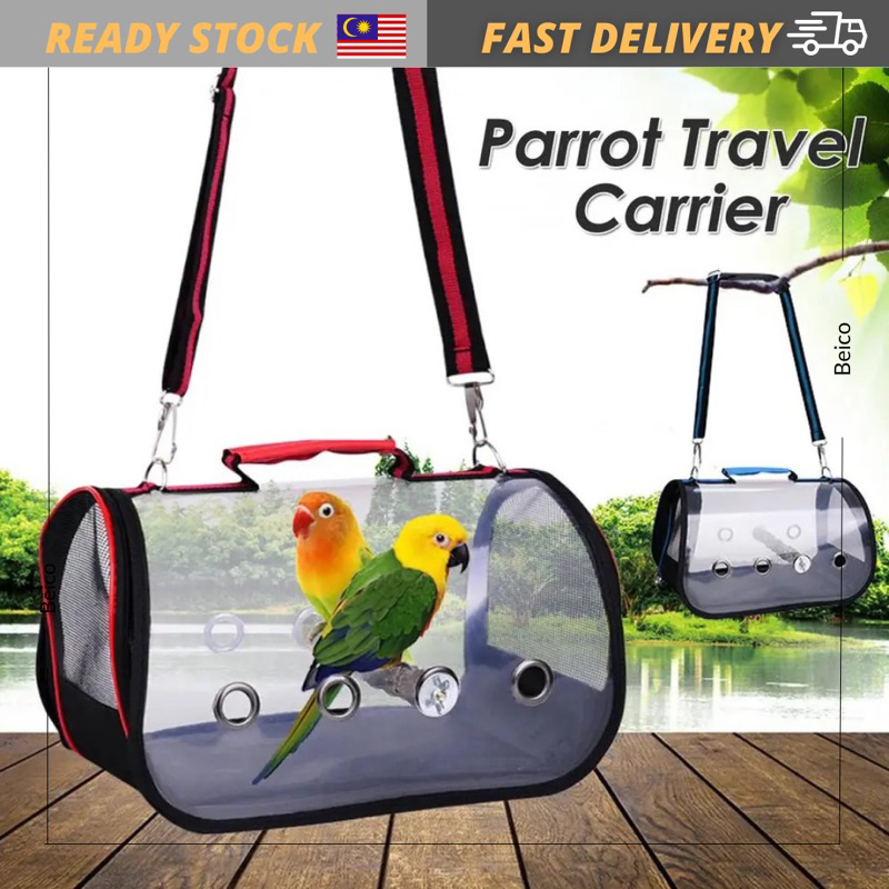 Birdcage Bird Carrier, Transparent Breathable Lightweight Portable Pets