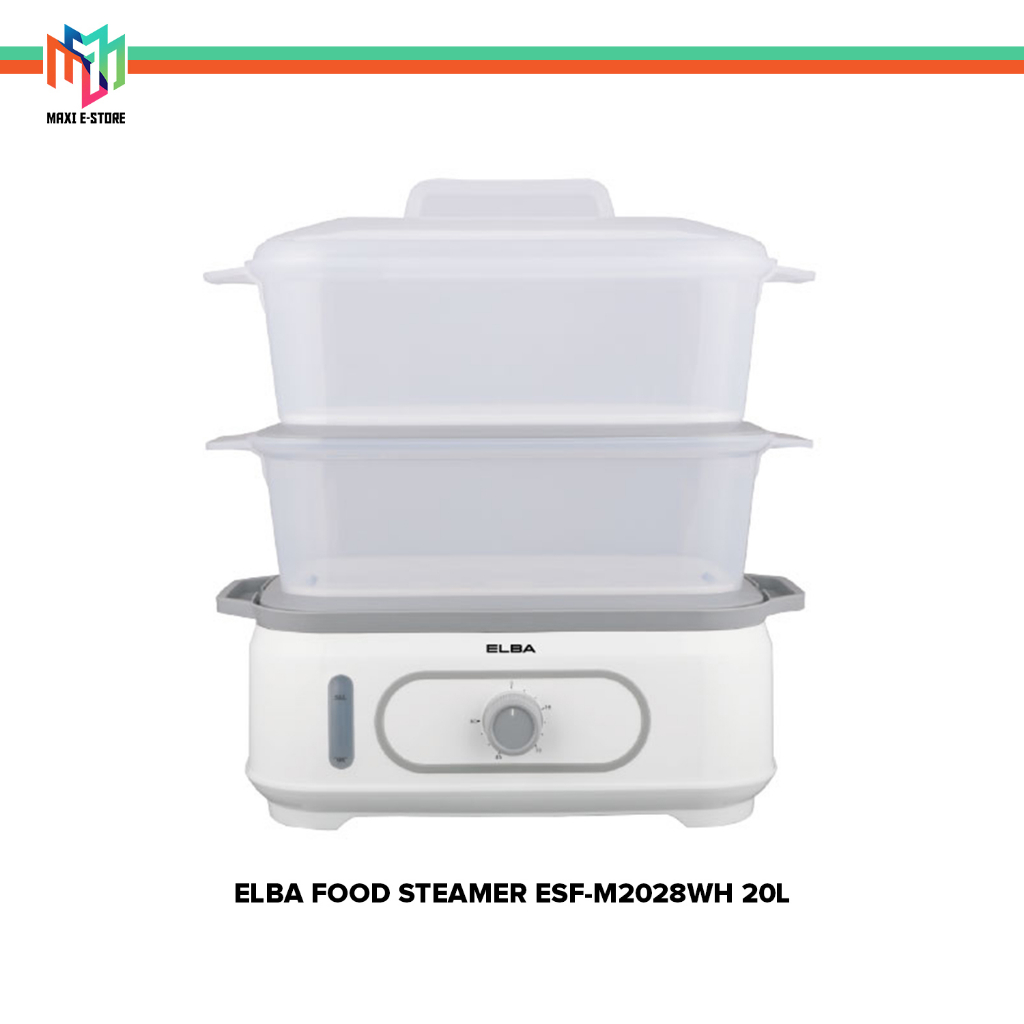 ELBA FOOD STEAMER ESFM2028WH 20L Shopee Malaysia