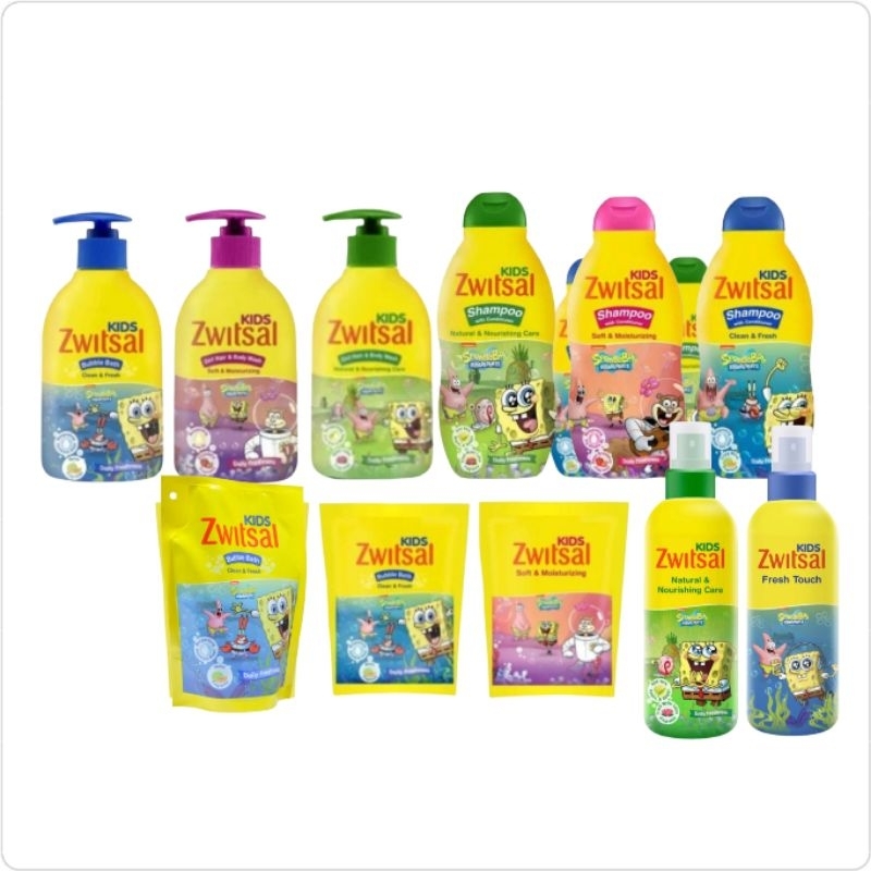 Zwitsal Kids 2 In 1 Hair & Body Wash 280 ml Zwitsal Kids Shampoo