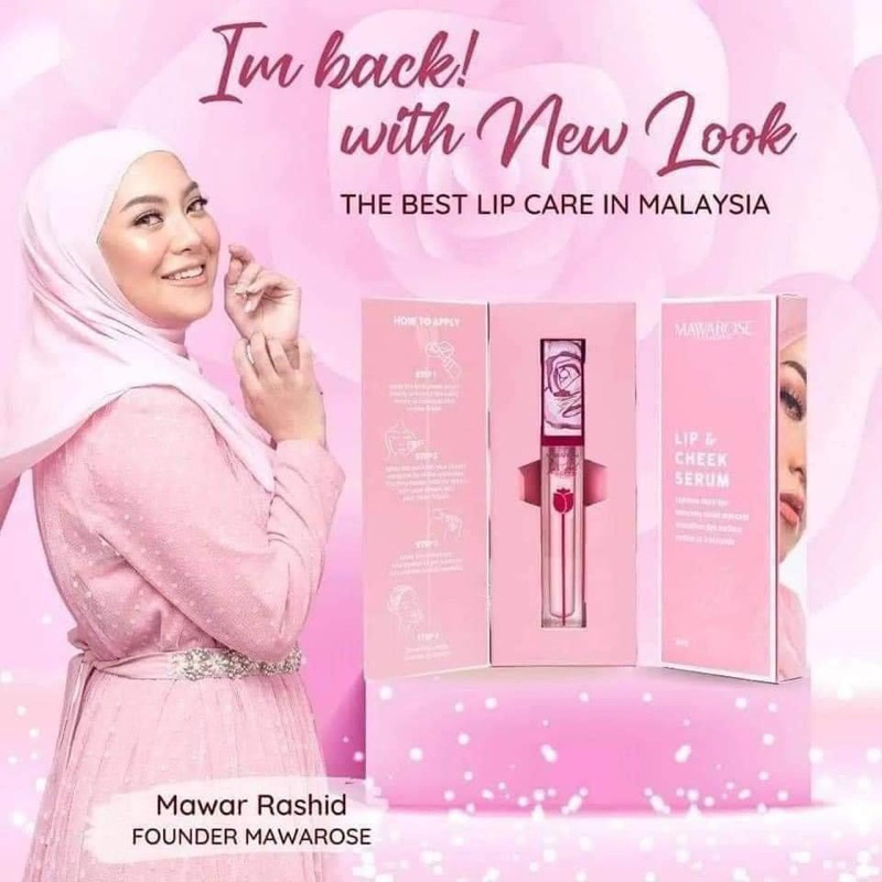 MAWAR ROSE LIPS AND CHEEK SERUM