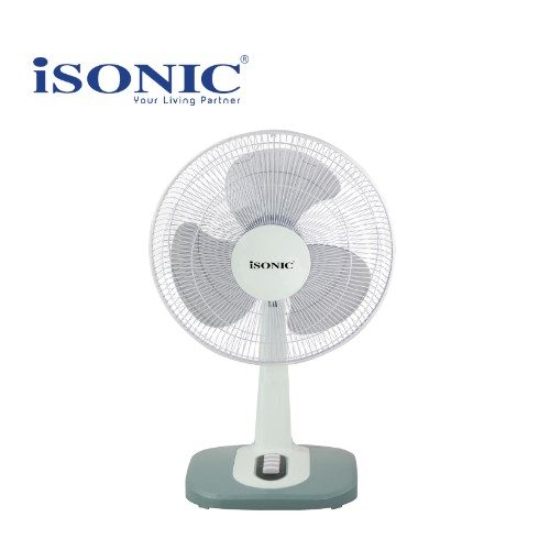 Isonic Table Fan Light Green 12" Shopee Malaysia