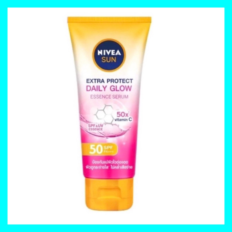 Nivea NIVEA Sun Body Essence Serum Extra Protect Daily Glow SPF 50 PA ...