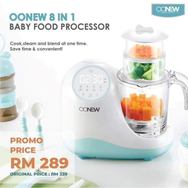 OONEW 8 IN 1 BABY FOOD PROCESSOR Shopee Malaysia