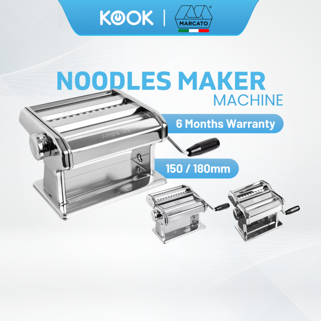 MARCATO ATLAS / AMPIA Classic Pasta Noodle Maker Machine (KOOK)