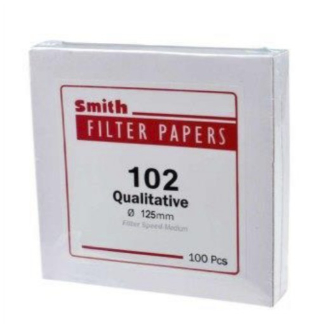 Filter Paper Brand Smith, 102 Qualitative 125mm | Shopee Malaysia