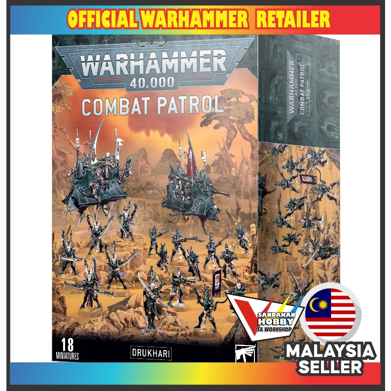 COMBAT PATROL DRUKARI WARHAMMER 40K 40,000 READY STOCK SABAH SANDAKAN ...