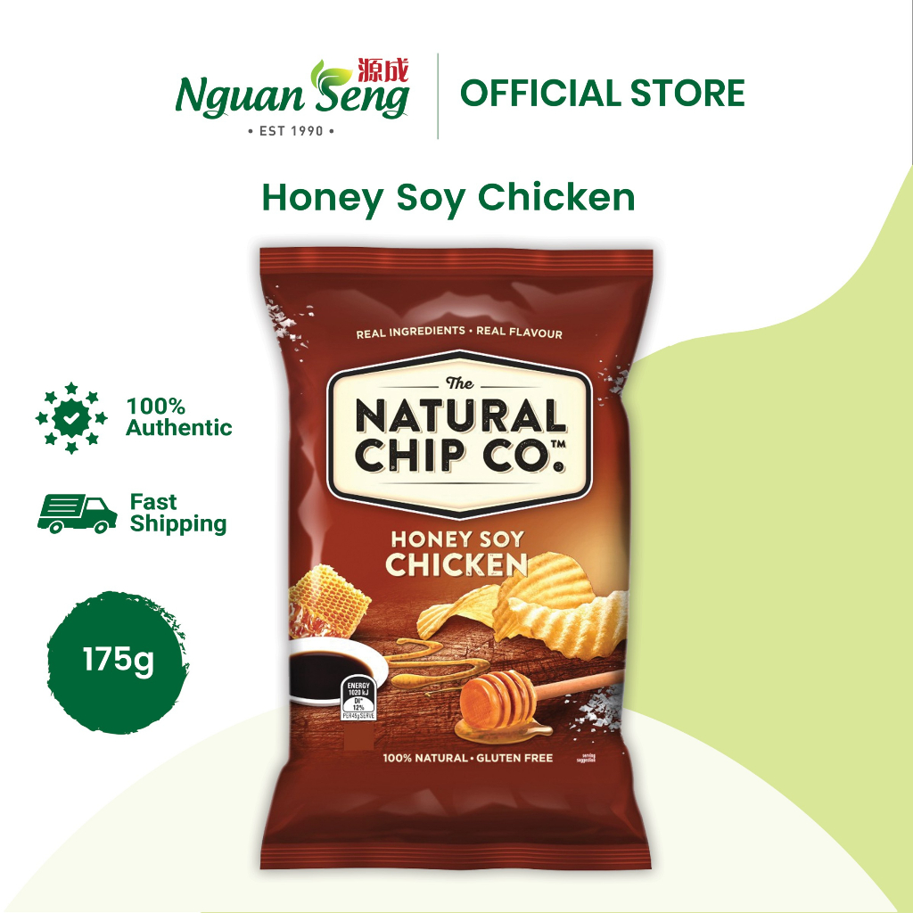 Natural Chip Co. Potato Chips Honey Soy Chicken (175g) Shopee Malaysia