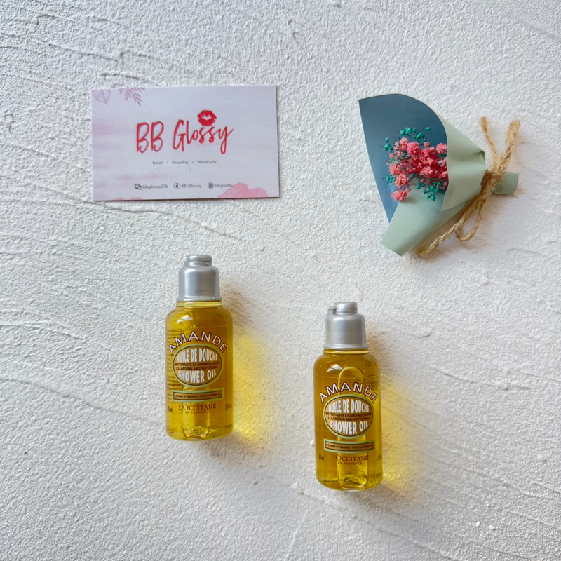 Loccitane Almond Shower Oil 35ml Travel Size (100 Authentic L'Occitane