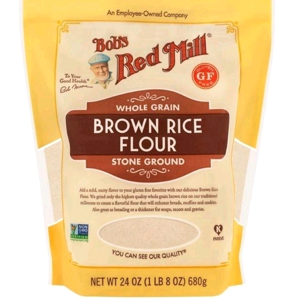 Bob's red mill whole grain brown rice flour 680g