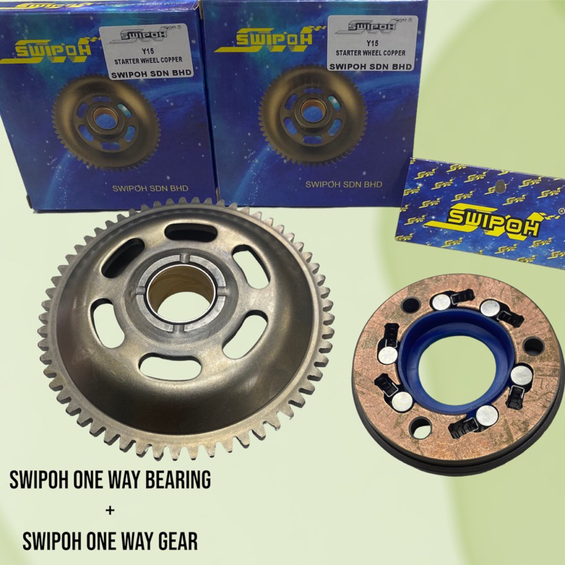 Swipoh One Starter One Way Bearing, Starter One Way Gear Y15ZR/LC135