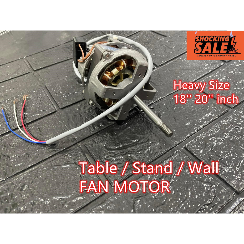 ⚡️SHOCKING SALE⚡️ 18'' inch fan 4 Wire ELECTRIC Fan motor YSY-55 55W Motor table fan / stand fan / wall fan MOTOR KIPAS