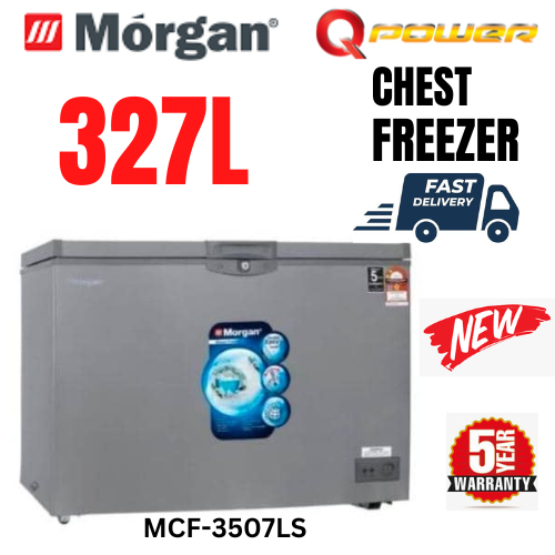 Morgan Chest Freezer MCF-3507LS (327L) Fridge & Freezer Dual Use ( Fast Delivery )