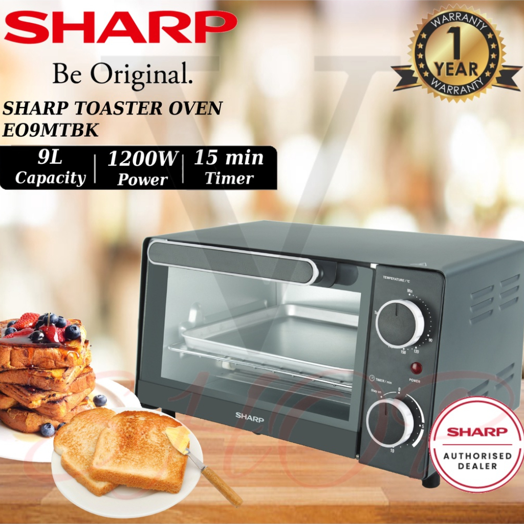 SHARP 9L TOASTER OVEN EO9MTBK Shopee Malaysia