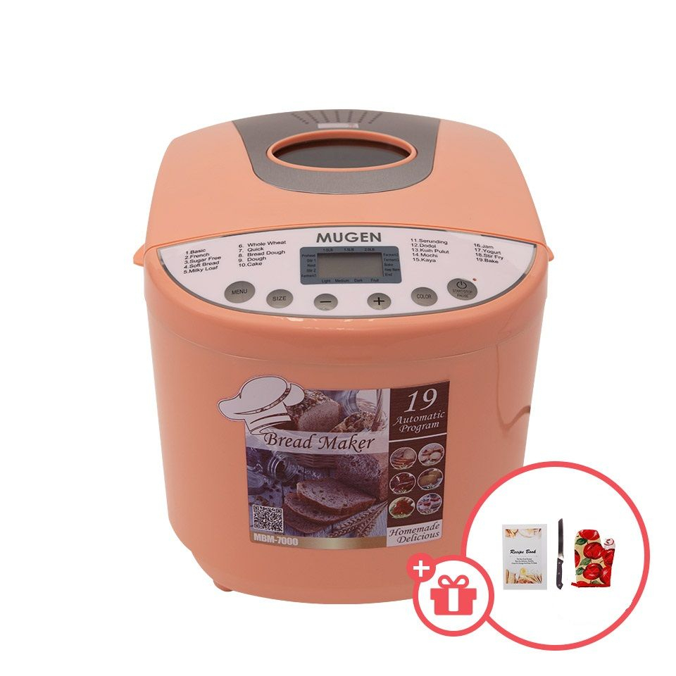 MUGEN Smart Bread Maker / MUGEN Smart Bread Maker V2 (MBM-7000) / Mesin Pembuat Roti Serbaguna