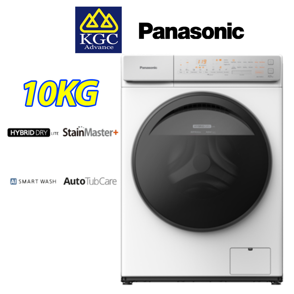 Panasonic 10KG Front Load 3Di Inverter Washing Machine