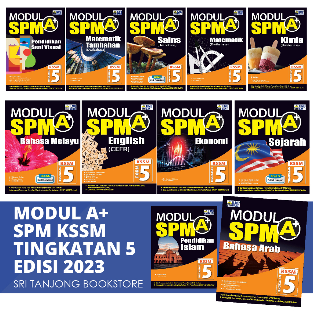 Buy St Ilmu Bakti Buku Latihan Modul A Spm 2023 Tingkatan 5 Form 5 Kssm Edisi Terbaru 2023 