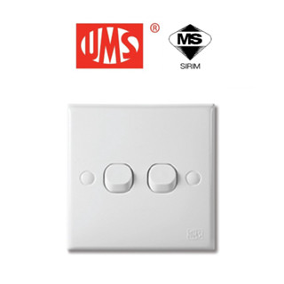 UMS / CROWN SWITCH / SWITCHES & SOCKET OUTLET WHITE / SUIS PLUG SOKET ...