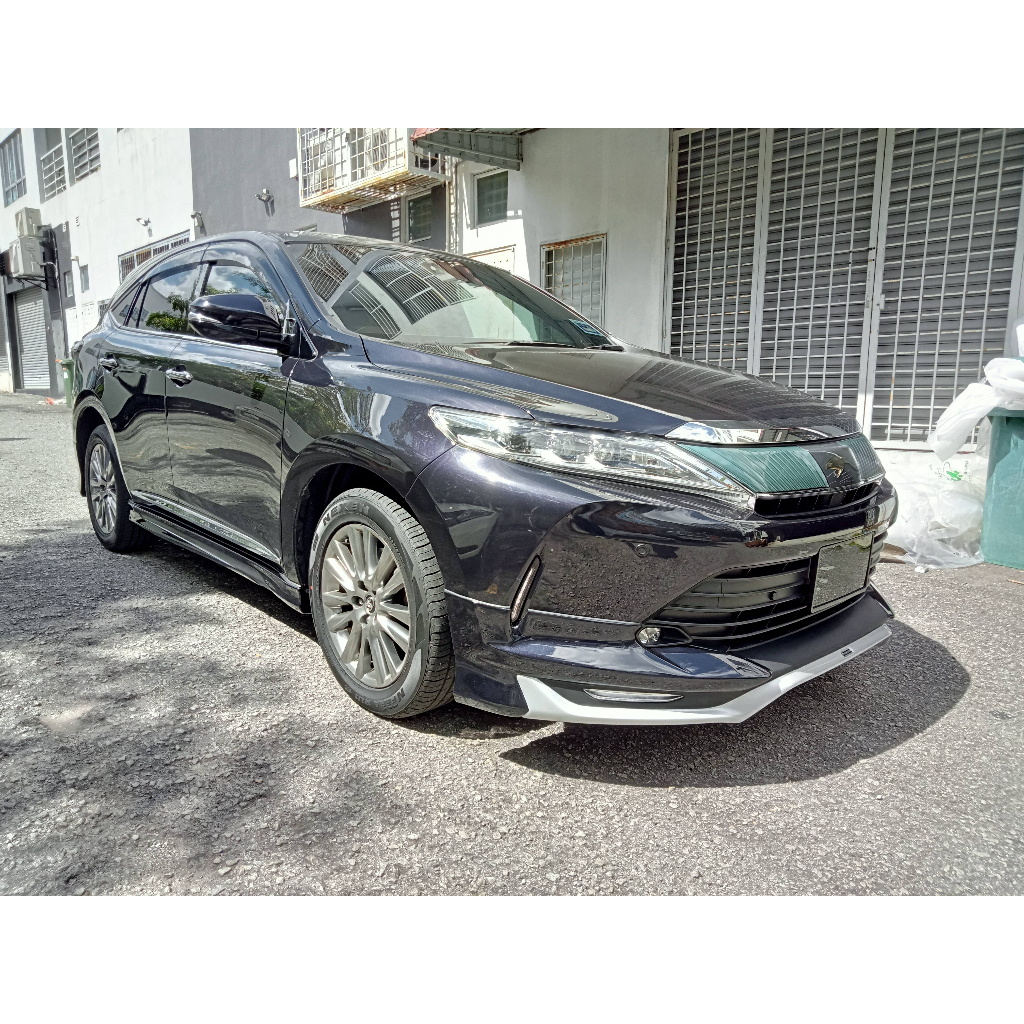 Toyota Harrier 2018 Facelift Modellista ( Bodykit , Body Kit , Skirt