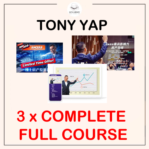 1library TRULY 完整版 TONY YAP 投资战略思维 | 房地产投资课程 Bricksmen | Online Course | Real Estate Property House