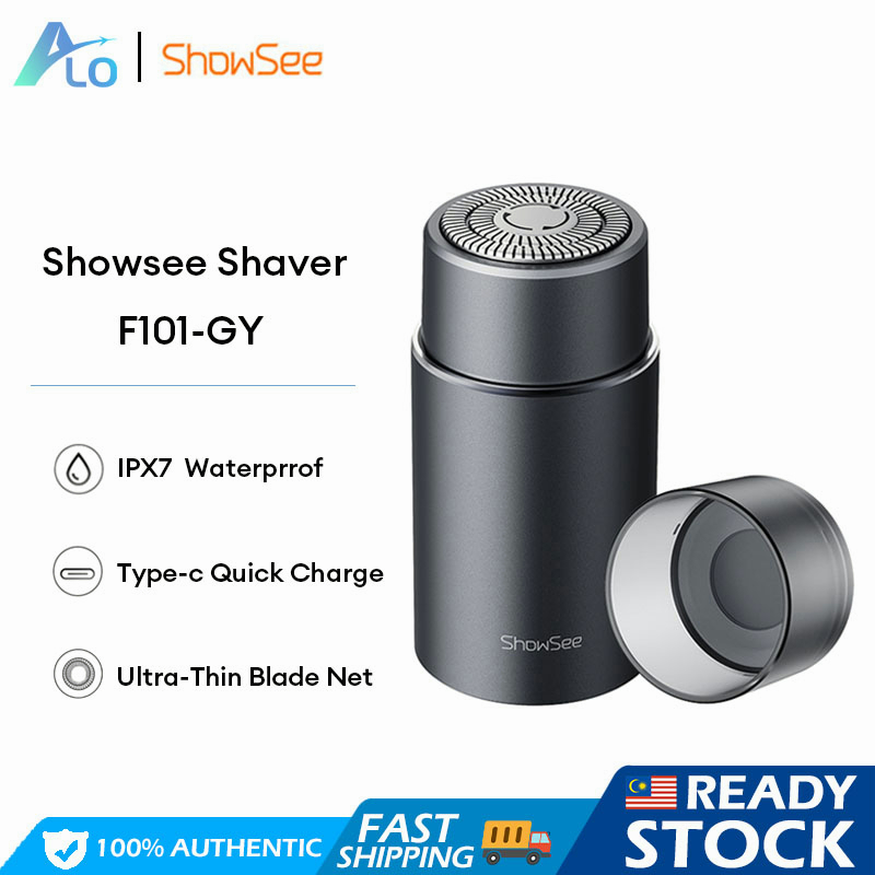 Xiaomi Showsee Smart Sensor Electric Shaver for Men IPX7 Waterproof Razor Induction Dry Wet Shaver Beard Trimmer 小米电动剃须刀