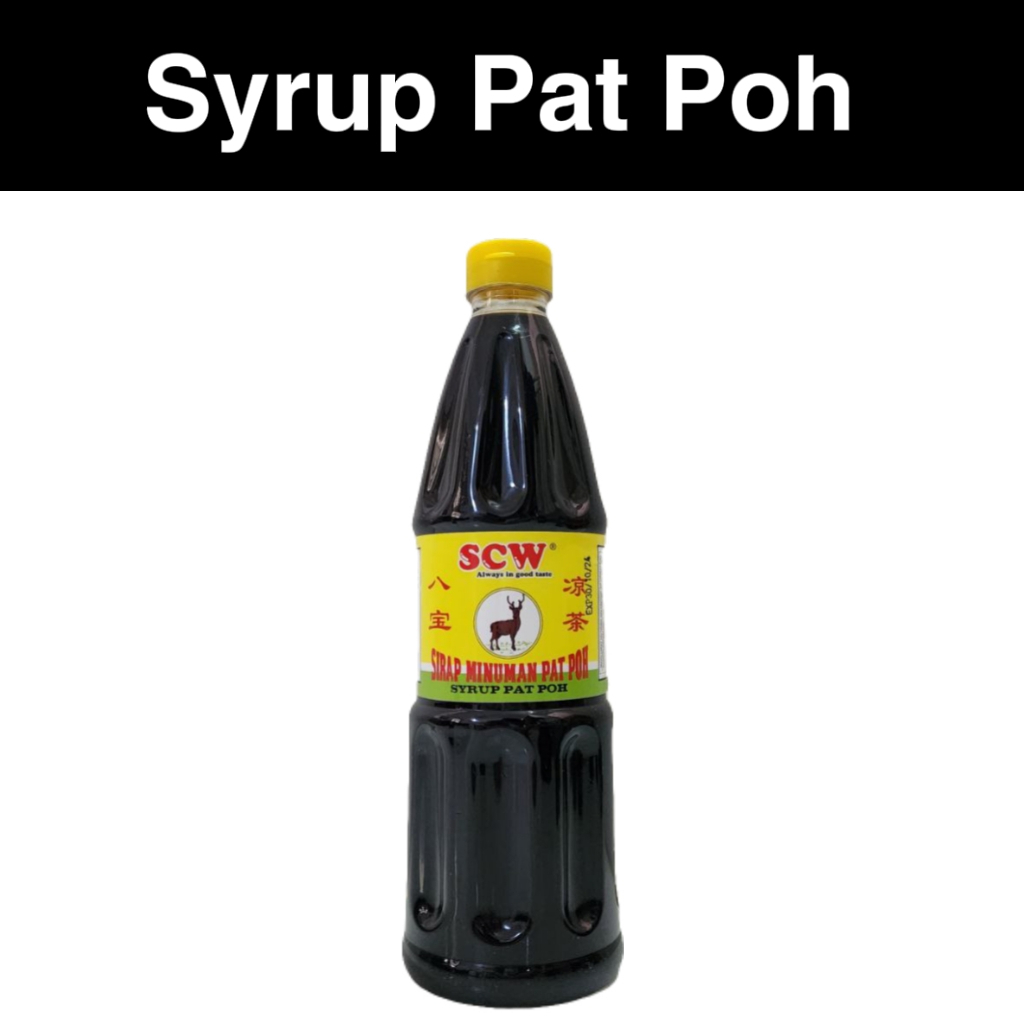 Syrup Pat Poh Penang SCW 1 Litre 槟城特产八宝凉茶 Sirap Minuman Pat Poh