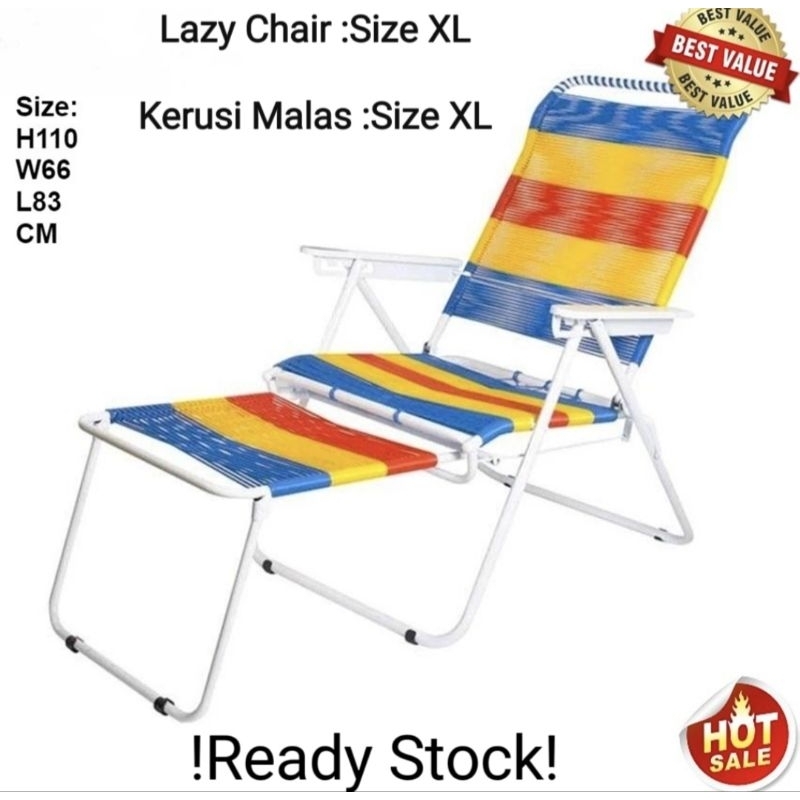 Ready Stock✅《Extra Big Size》Kerusi Malas/ Lazy Chair 《Size: Extra XL》 (Harga Kilang)💰 One Day Post Your Iteam✅