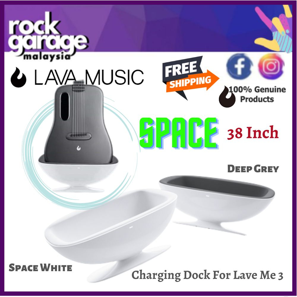 Lava Me 3 Space Charging Dock For 38" Guitar