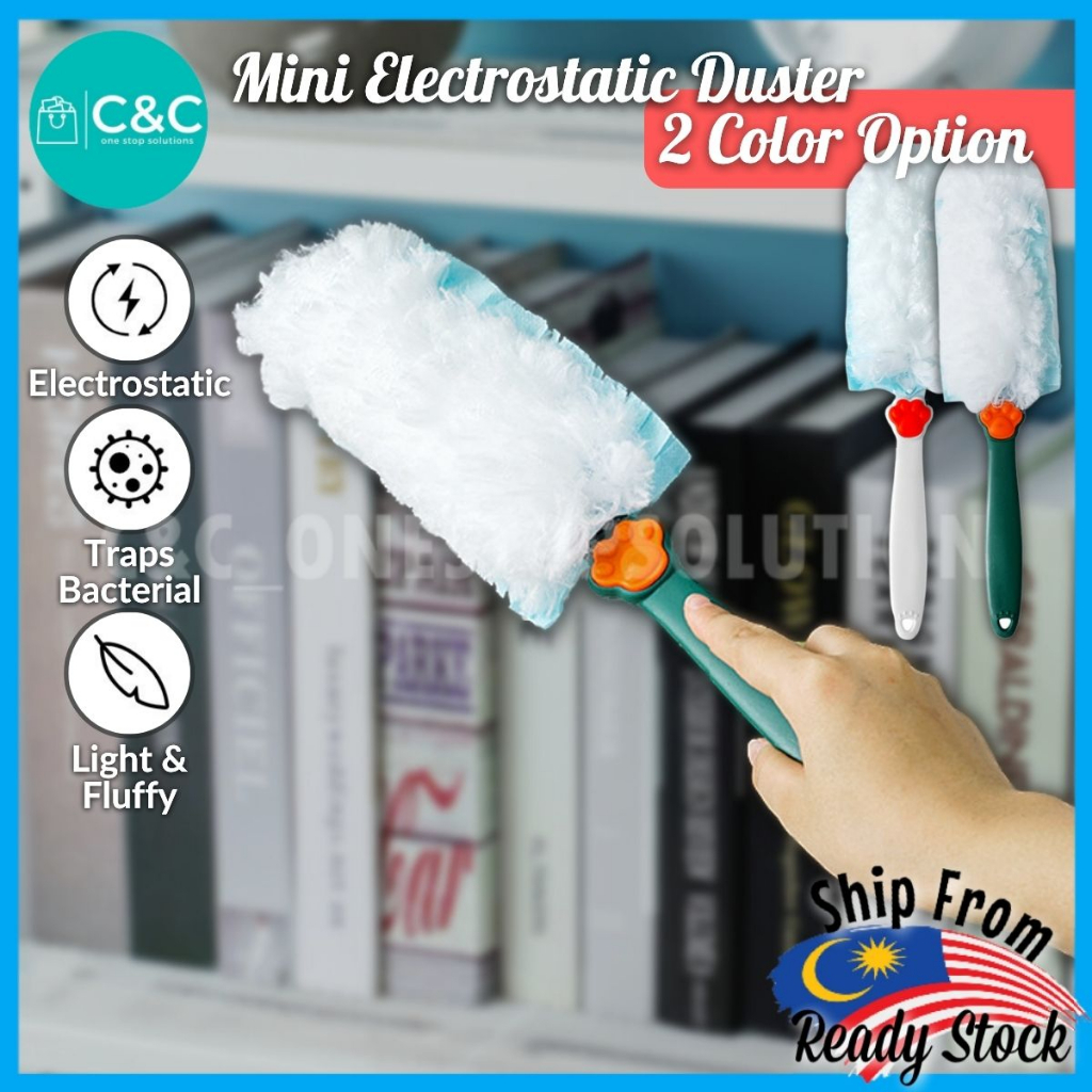 Mini Duster Penyapu Habuk Disposable Electrostatic Absorbent Fiber
