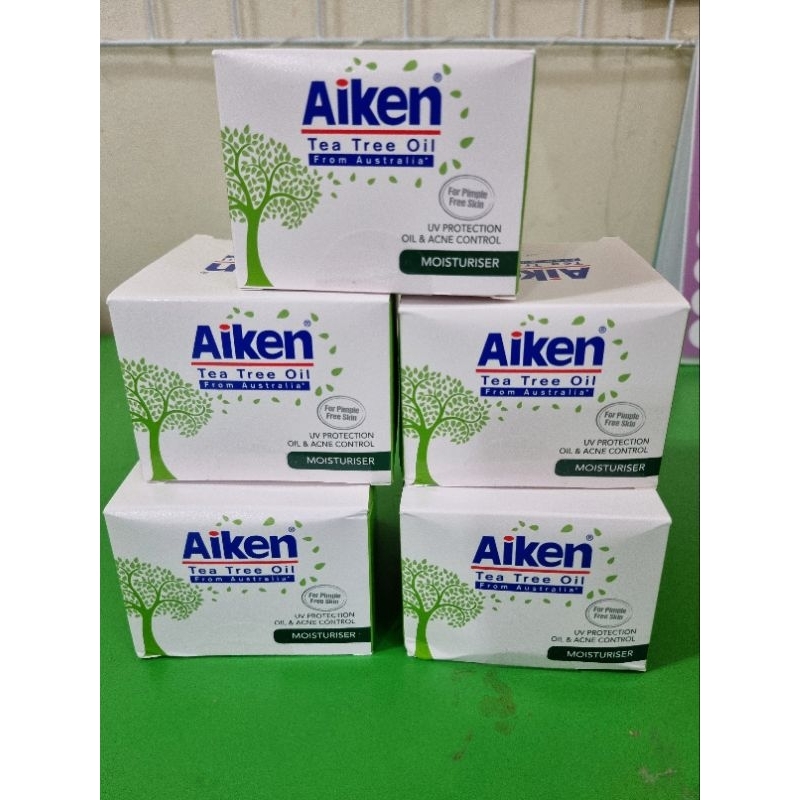 AIKEN Tea Tree Oil Moisturiser, 75ml Shopee Malaysia