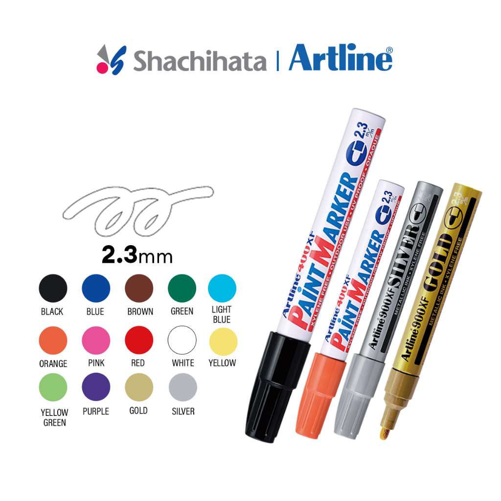 Artline Paint Marker For Marking on Most Surfaces Shopee Malaysia