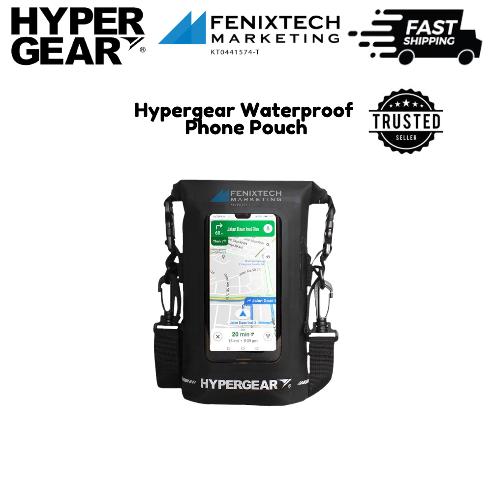 Hypergear Waterproof Phone Pouch(Durable Touchable Adjustable