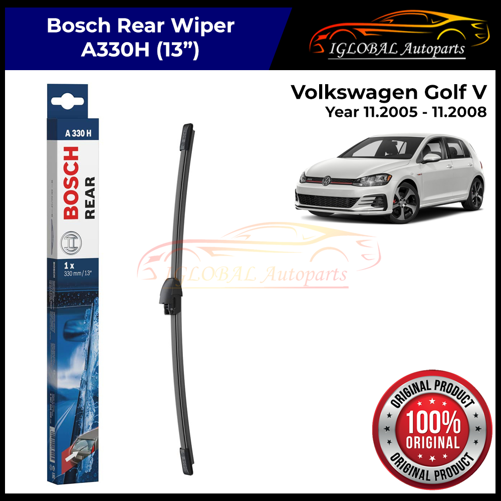 [Rear Wiper] Volkswagen Golf V Year 11.200511.2008 Bosch A330H Wiper