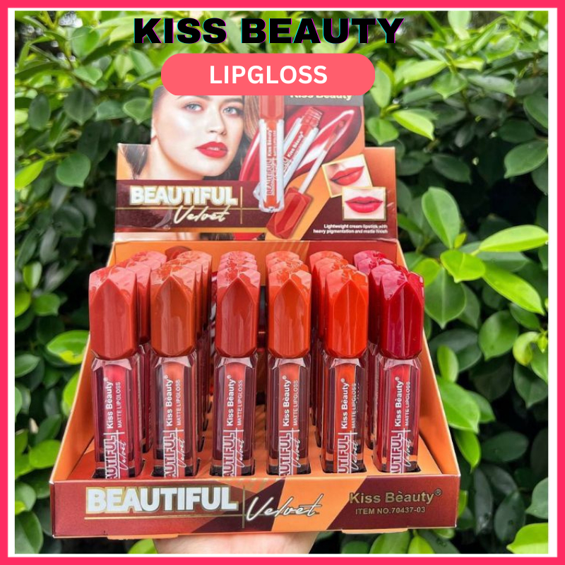 KISS BEAUTY BEAUTIFUL VELVET LIPGLOSS 4ML (1PCS) Shopee Malaysia